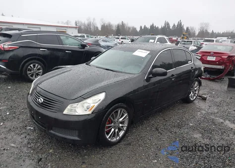 2007 Infiniti G35 Journey from USA, damaged, VIN JNKBV61E97M707526